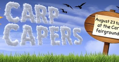 The Carp Capers hit the Agricultural Hall Aug. 23, 24 and 25.