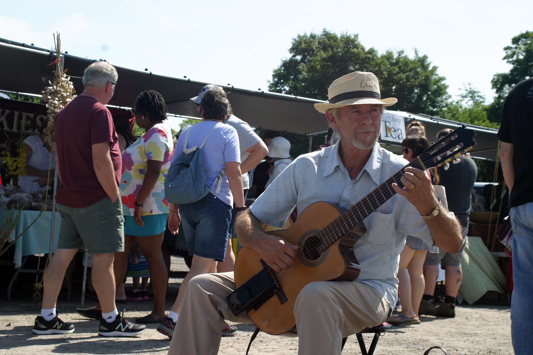 Cuban music added another spicy element to the popular Garlic Festival. Photo by Jake Davies