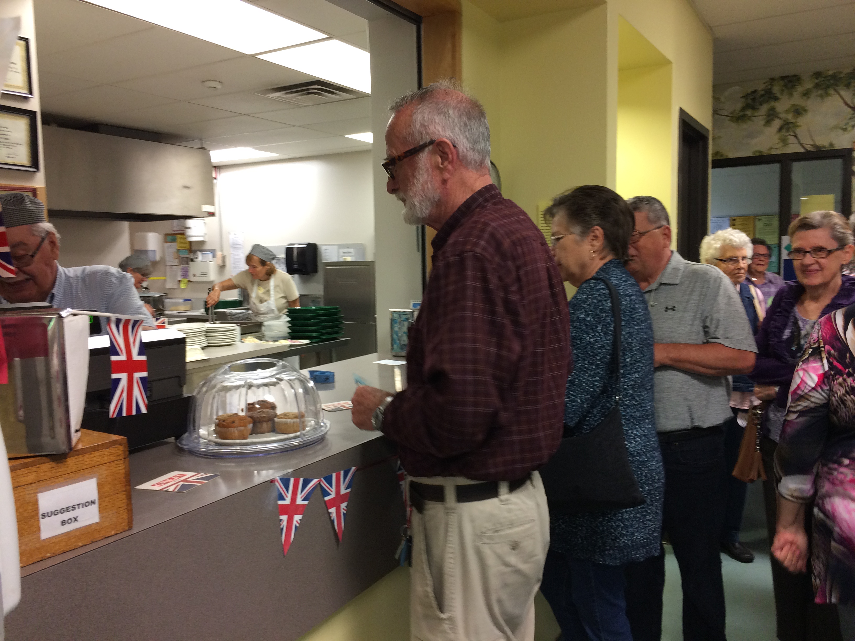 The Council Café provides inexpensive meals and an opportunity to socialize. Photo submitted