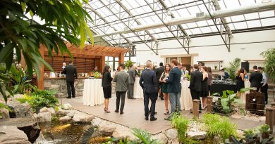 The Aquatopia Water Garden Conservatory is one of Ottawa's most popular wedding venues. Photo provided