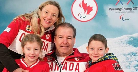 Todd Nicholson and his family. Photo courtesy of Facebook