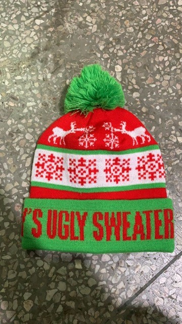 That's one sweet ugly toque. Photo submitted