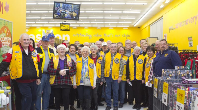 Stittsville's Lions Club helped make Christmas a little easier for families affected by the Sept. 21 tornado. Photo submitted