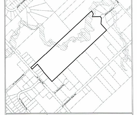 The land inside the Carp Road Corridor that is subject to a re-zoning application. Courtesy the City of Ottawa