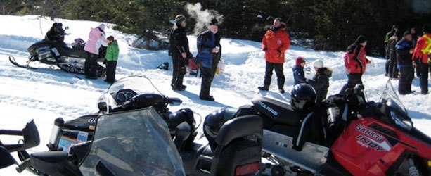 West Carleton snowmobile trails are closed for the season . Courtesy WCSTA