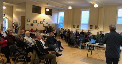 Around 40 people attended the April 3 Friends of the Carp Hills AGM. Photo by Josee LeBlanc