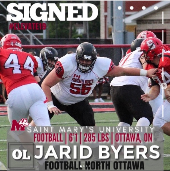 Jarid Byers. Courtesy SMU Huskies Instagram