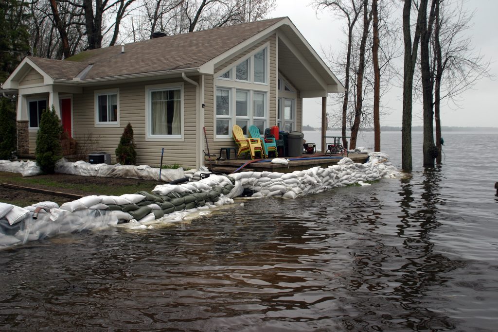 Meanwhile, homes in Willola Beach looked like this on May 10. Photo by Jake Davies 