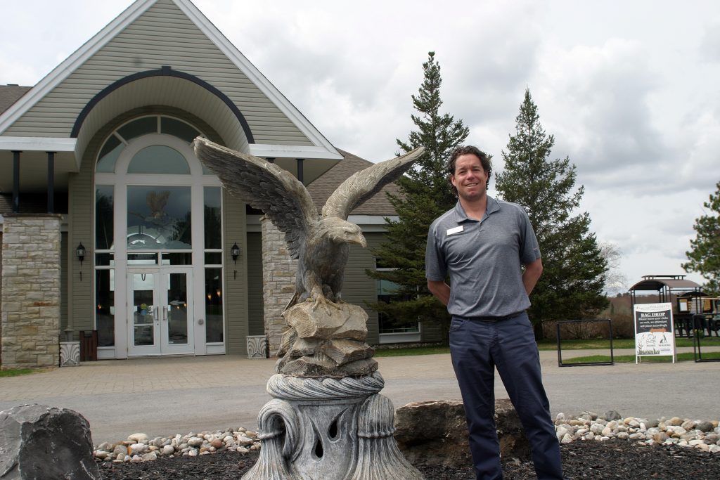 Eagle Creek director of operations Ryan Little is fired up to host Lght Up Dunrobin on Canada Day. Photo by Jake Davies