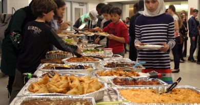 West Carleton Secondary School hosted more than 200 people for the school's Muslim Youth Association's second annual Iftar. Photo by Jake Davies