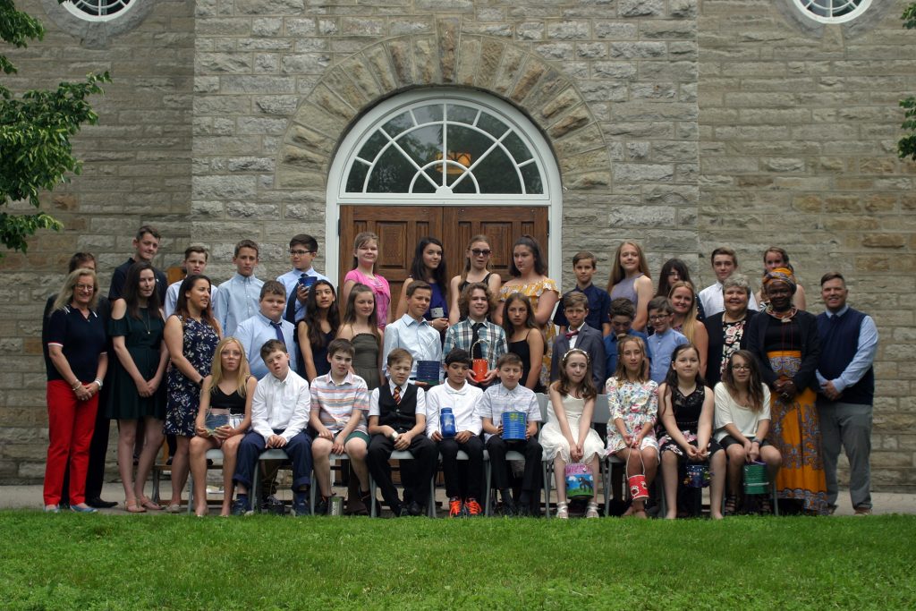 The St. Michael's Catholic School Corkery, Grade 6 class. Photo by Jake Davies