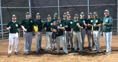 The Ottawa Valley A's won the Pickering Invitational Fastball Tournament last weekend. Courtesy EOFL