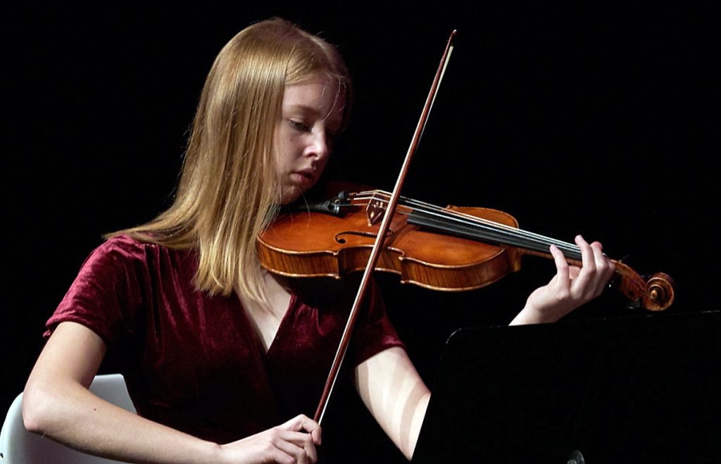 Kinburn's Charlotte van Barr will be touring with the National Youth Orchestra of Canada. Courtesy the Van Barr family