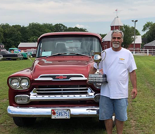 This year's Best in Show went to Dan Dinelle and his 1959 Chevy truck. Courtesy Carp Show 'n Shine