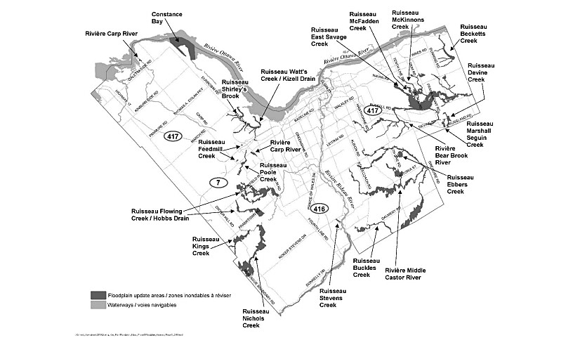 Ottawa Flood Map