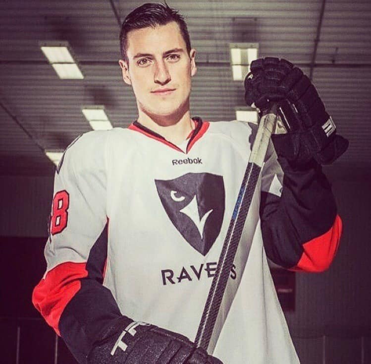 Carp native Nick Duhn had three assists for the West Carleton Rivermen in the team's inaugural game last Friday against the Deseronto Bulldogs. Courtesy Carleton Ravens