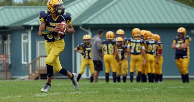 The West Carleton Wolverines NCAFA season has come to an end as the peewees and tykes are eliminated form the playoffs. Photo by Jake Davies