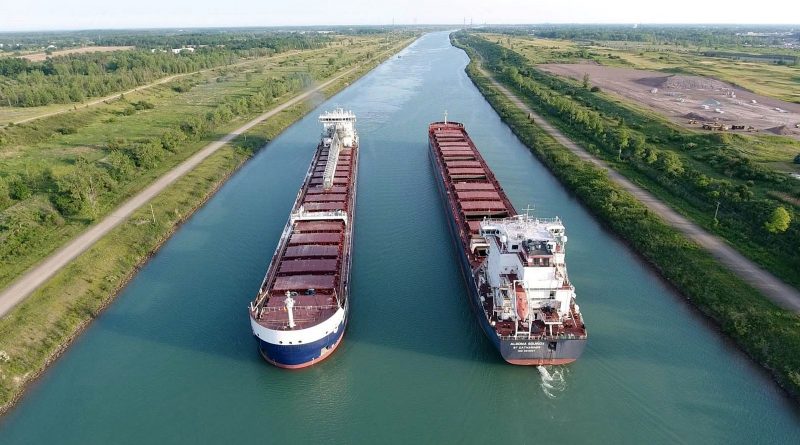 The 2019 shipping season in the St. Lawrence Seaway officially ends today. Courtesy the Great Lakes Seaway Partnership