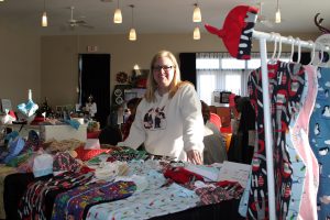 Light Up Dunrobin craft sale organizer Kelly Grieg was happy with the inaugural event. Photo by Jake Davies