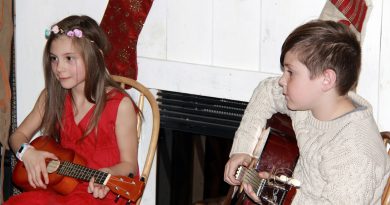 Corkery brother and sister duo Ellie and Jude Gervais perform at Wednesday's Gambit Music Academy Christmas Recital. Courtesy Jennifer Johnson