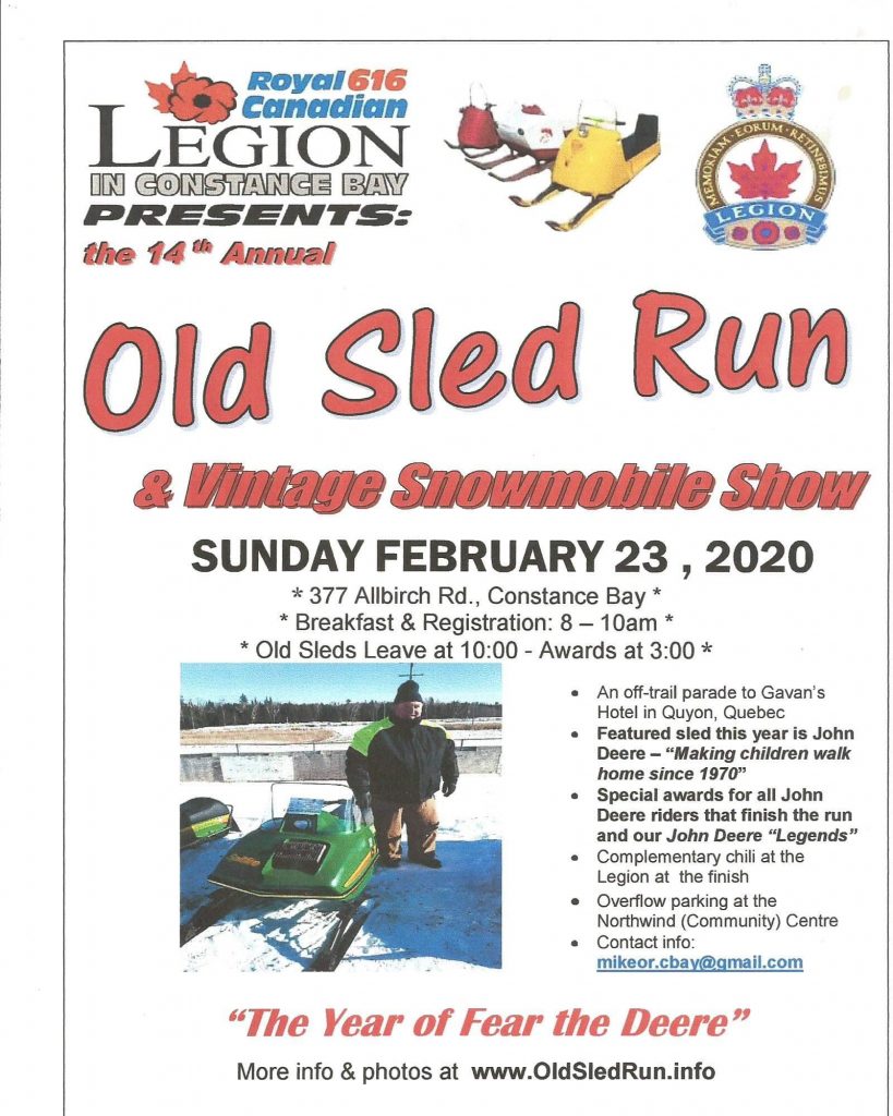 Old Sled Run poster