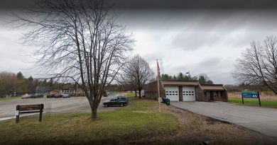 Ottawa Fire Station 45, pictured on Cameron Harvey Drive, is scheduled to move closer to Kanata in a project that kicks off this year. Courtesy Google Maps