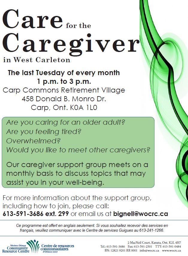 Care for the Caregiver poster