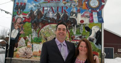 The Carp Fair 2020 President of Agriculture Ryan Foley and President of Homecraft Patricia Boyd. Photo by Jake Davies