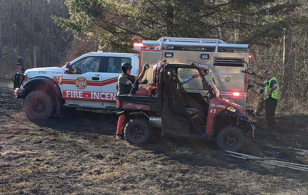 Fighting fires in West Carleton during a pandemic creates an increased challenge District 6 Chief Bill Bell told West Carleton Online. Courtesy Scott Stillborn