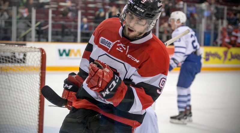 Austen Keating is the first Ottawa 67's player to score at least 300 points and play more than 300 games for the junior team. Courtesy the Ottawa 67's