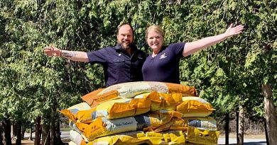Corkery's Joshua and Kindell Tolmie have managed to open their new business WIld Birds Unlimited Kanata even though the pandemic put a stop to construction on their store on day two. Courtesy Kindell Tolmie