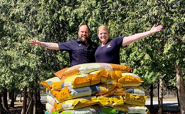 Corkery's Joshua and Kindell Tolmie have managed to open their new business WIld Birds Unlimited Kanata even though the pandemic put a stop to construction on their store on day two. Courtesy Kindell Tolmie