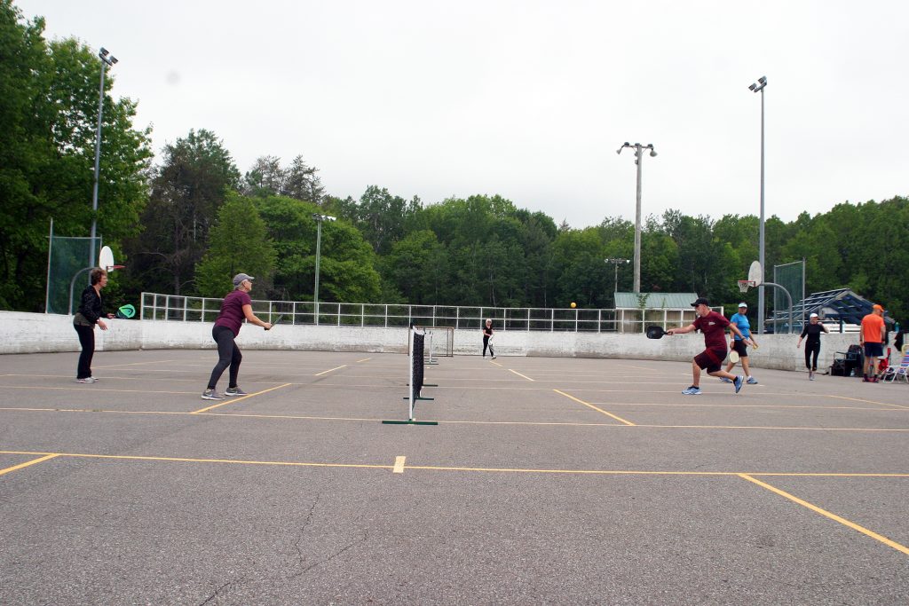 Pickleball was one of the few sports permitted by the Ontario government in Phase 1 of the province's plan for recovery from the pandemic.  Photo by Jake Davies