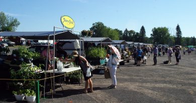 The 30th season of the Carp Farmers' Market kicked off Saturday, June 20 with a vastly different look thanks to the COVID-19 pandemic. Photo by Jake Davies