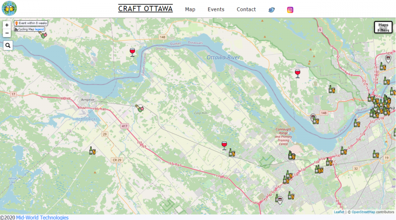 Find craft brewers in West Carleton and around the Valley at Craft Ottawa. Courtesy Craft Ottawa