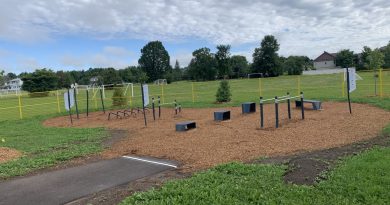 The Carp Fitness Park has been built and is now awaiting its official debut, Sept. 26. Courtesy CHA