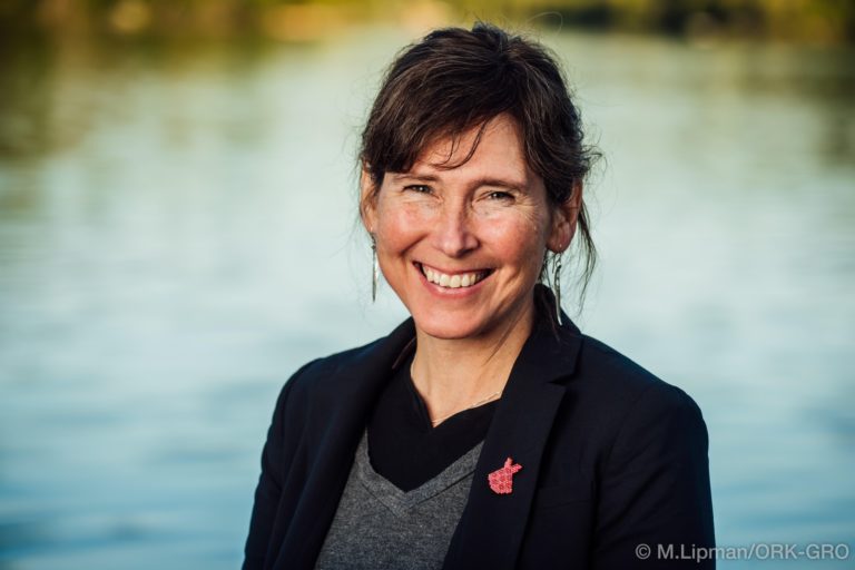 Ottawa Riverkeep Elizabeth Logue will be answering questions about the Ottawa River in a live Facebook event hosted from one of the river's beaches. Courtesy the Ottawa Riverkeeper