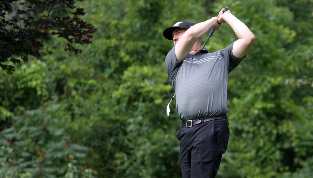 Mike Lilly went 74-75 to finish third in the Open Championship. Photo by Jake Davies