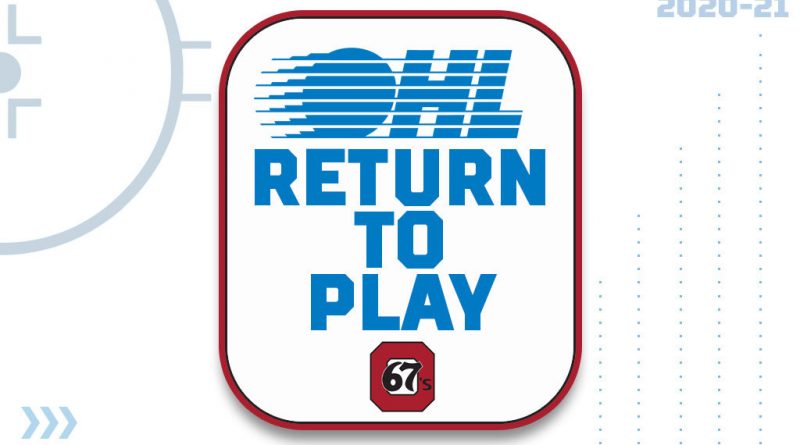 The OHL and Ottawa 67's are expecting to return to play on Dec. 1, Courtesy the 67's