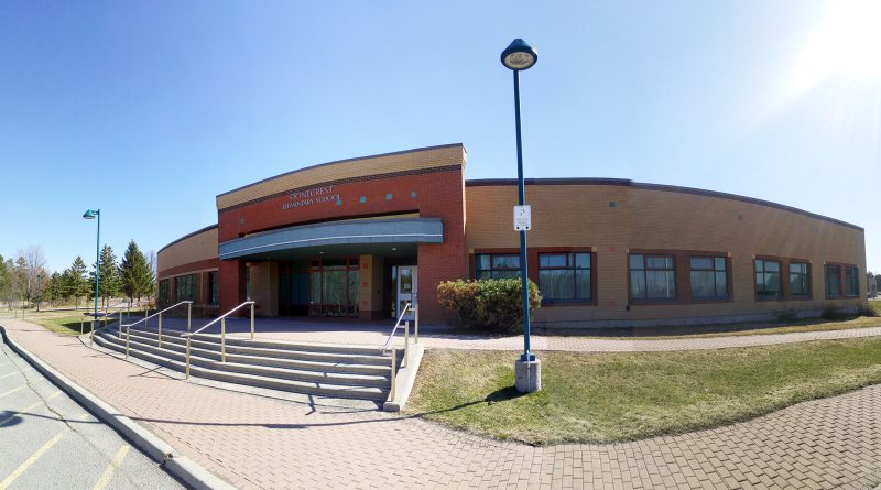 A photo of Stonecrest Elementary School near Kinburn.