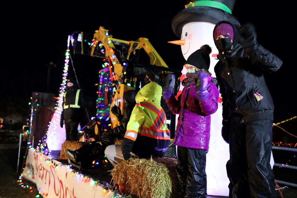 The Landstrom float.