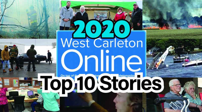 A poster of our Top 10 stories for 2020.