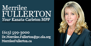 An ad for MPP Dr. Merrilee Fullerton.