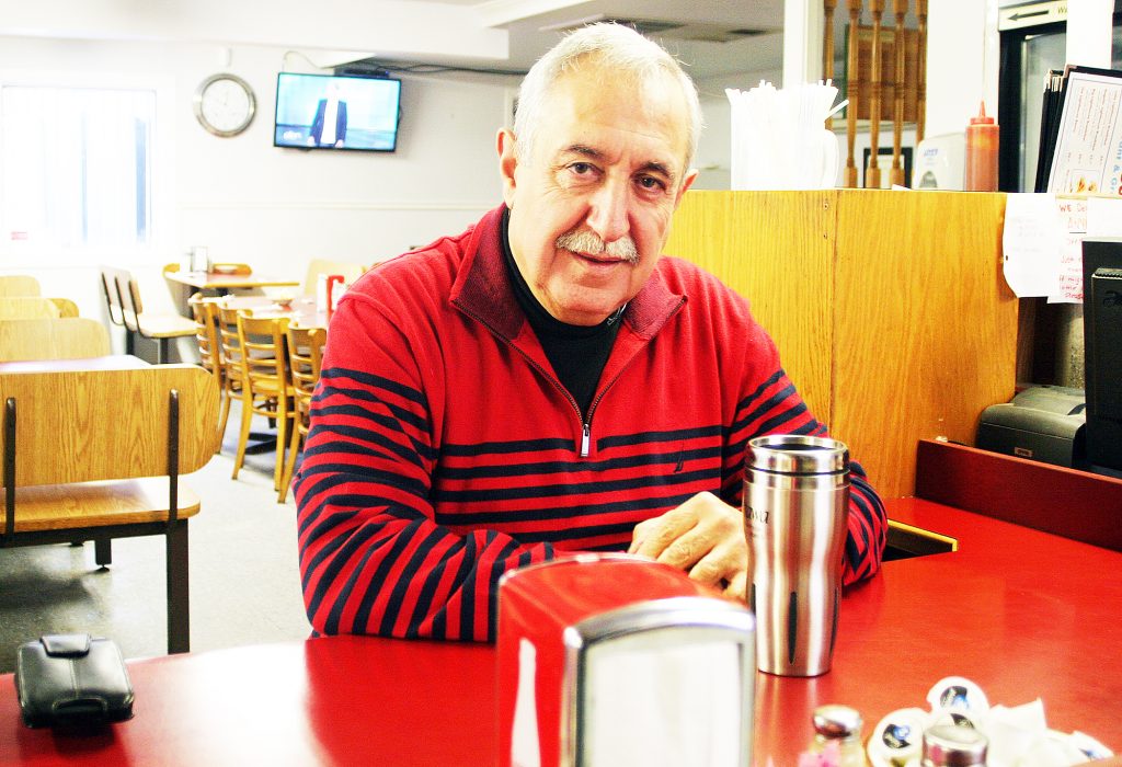 A photo of Eli El-Chantiry at the Lighthouse Restaurant.