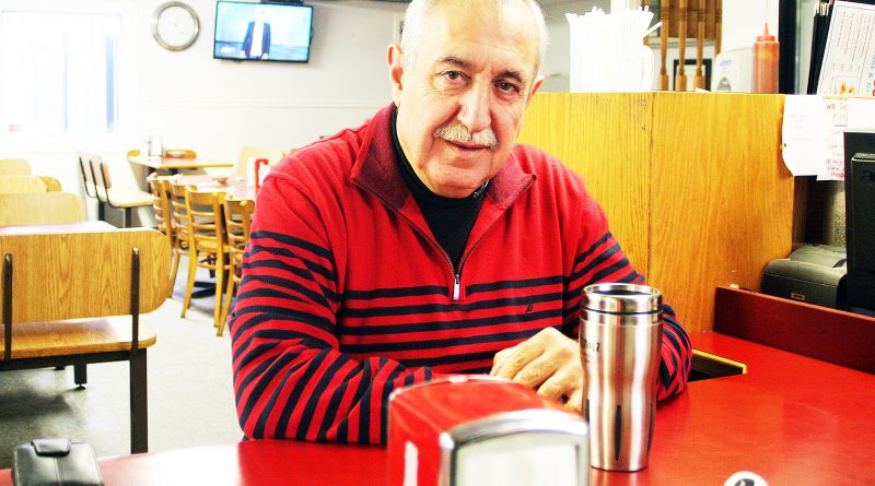 A photo of Eli El-Chantiry at the Lighthouse Restaurant.