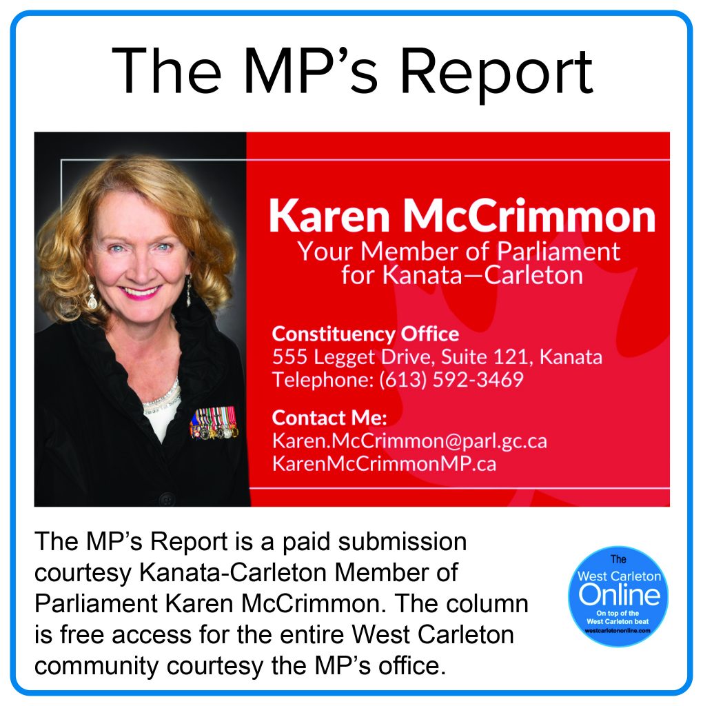 The MP's Report column header.