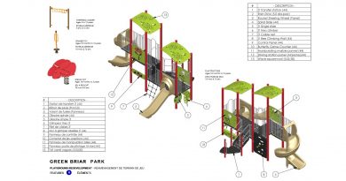 An image of a park playground concept.