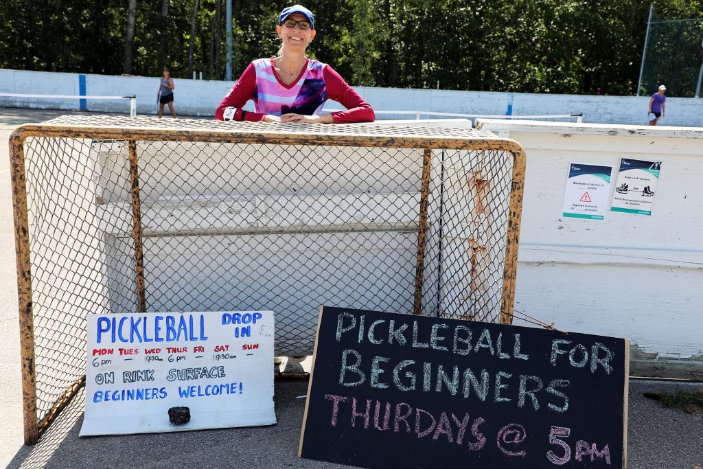 Constance Bay Pickleball club member Suzanne Monnon.