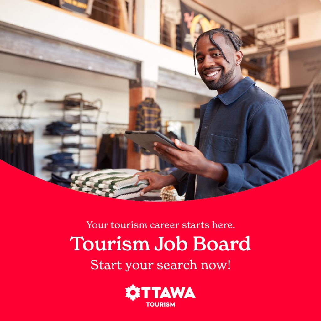 Tourism Job Board poster.
