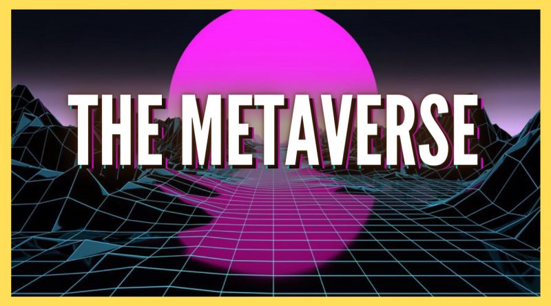 A photo of the word Metaverse.